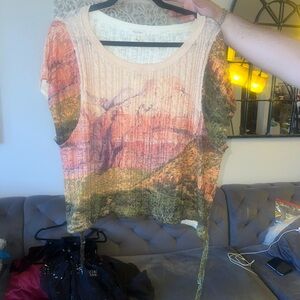 Beautiful Pilcro light sweater from Anthropologie